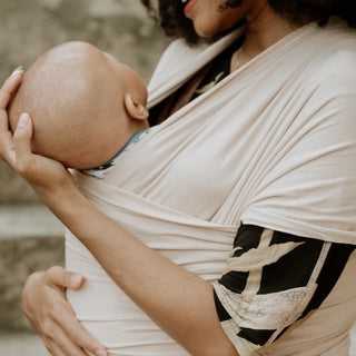 Stretchy Wrap - Cream | Gendongan Bayi