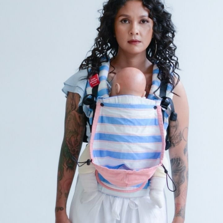 MEM Bluepink - SSC ( Soft Structure Carrier ) Gendongan Bayi