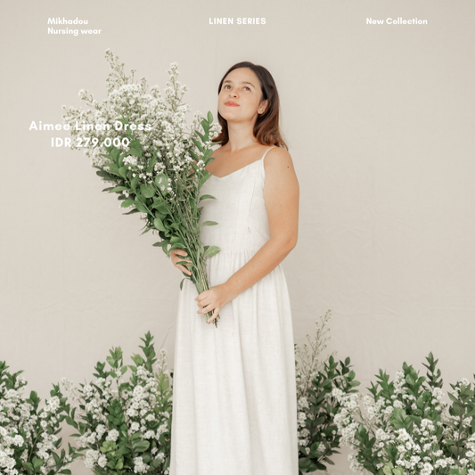 Nursingwear - Aimee Dress - Baju Menyusui