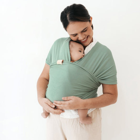 Stretchy Wrap - Jade Green | Gendongan Bayi