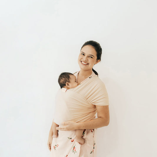 Stretchy Wrap - Cream | Gendongan Bayi