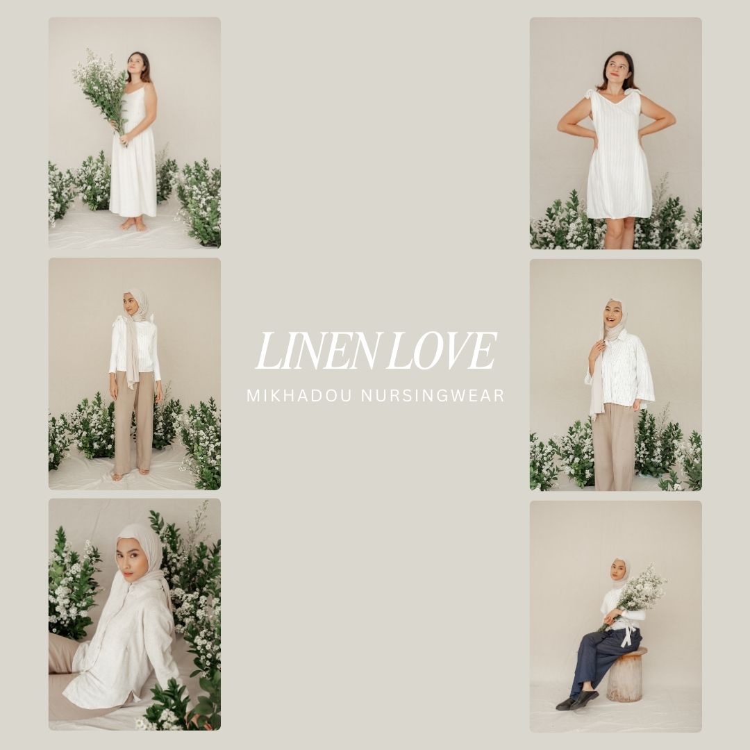 Nursingwear - Capucine Linen Top - Baju Menyusui