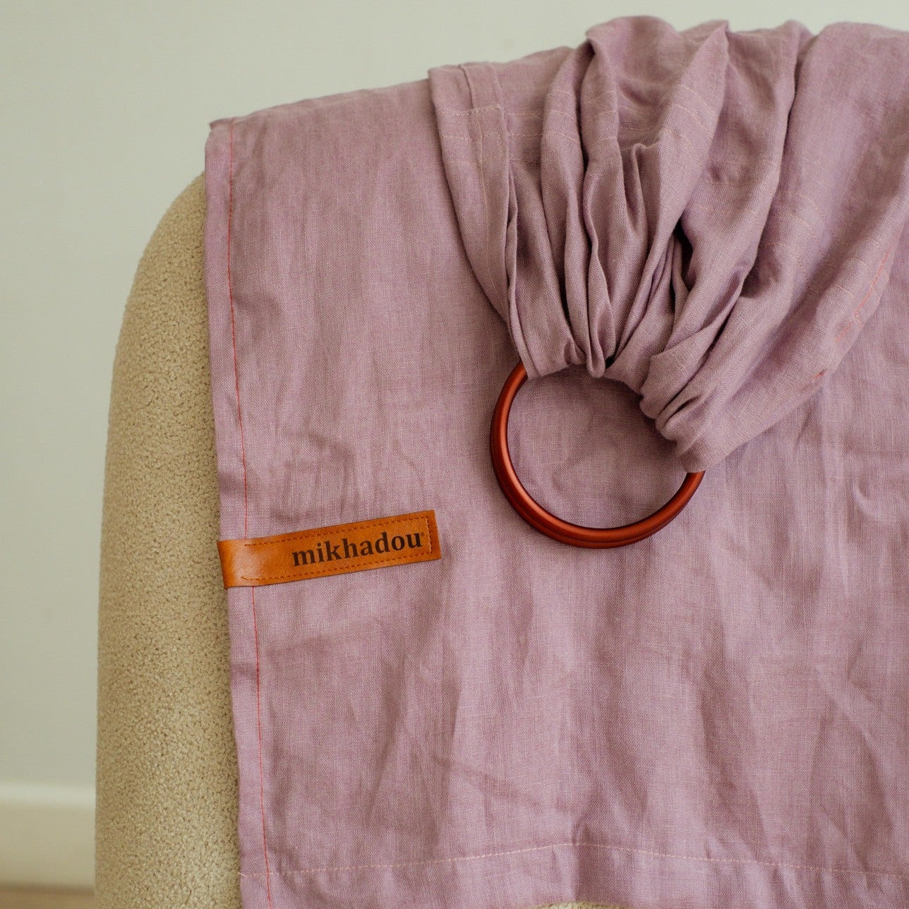 Ring Sling Linen Lavender - Gendongan Bayi