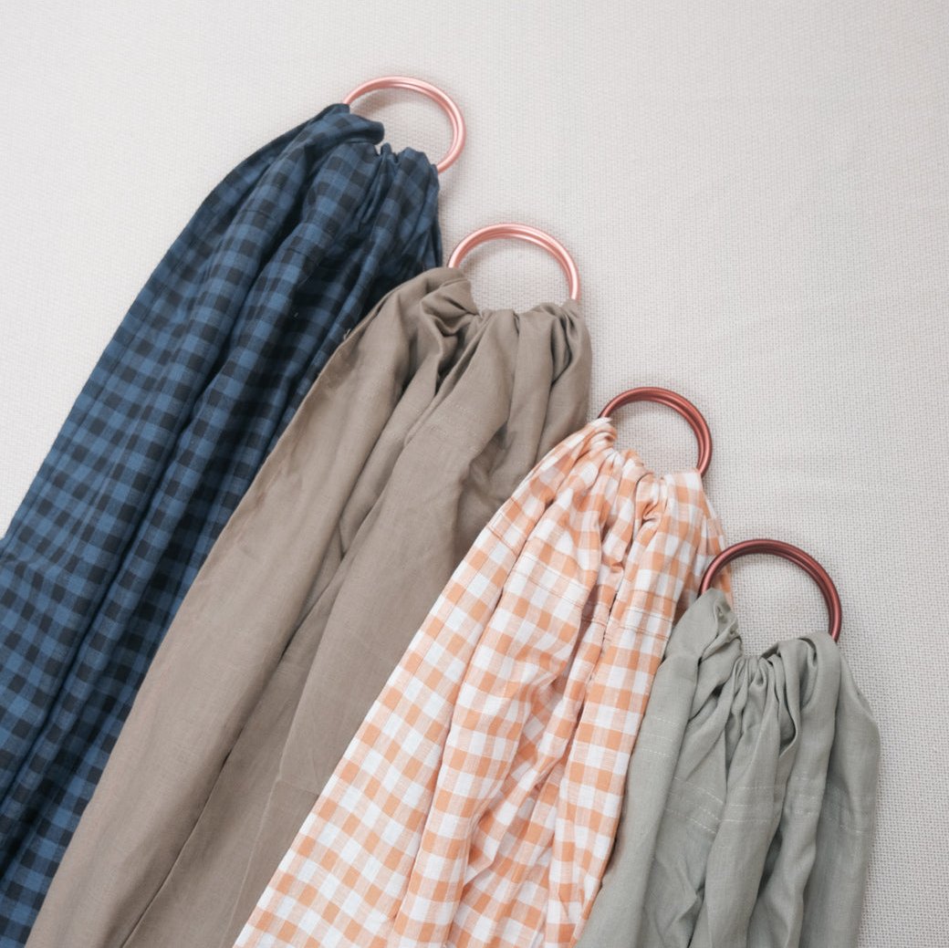 Ring Sling Linen Moss - Gendongan Bayi