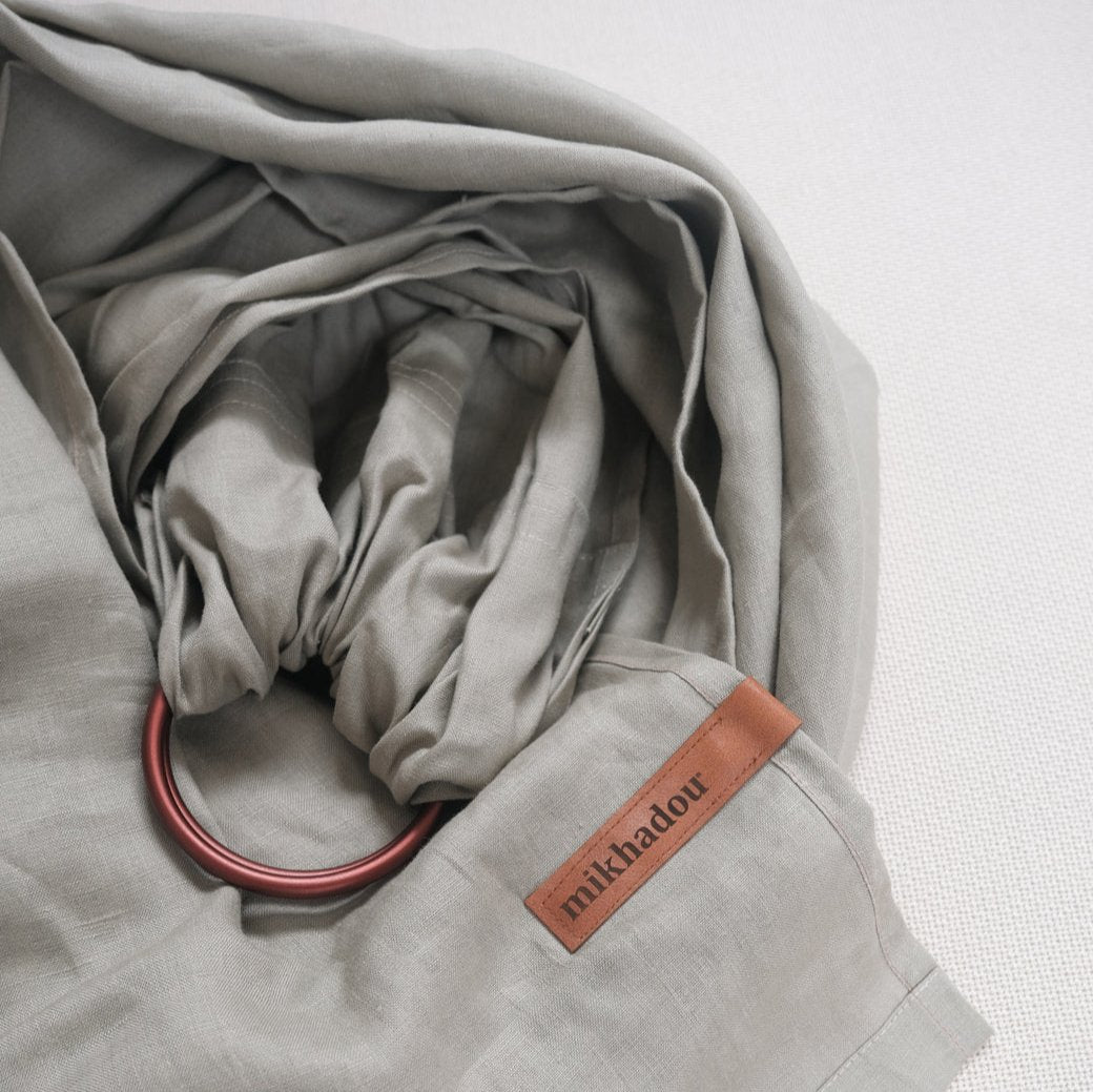 Ring Sling Linen Moss - Gendongan Bayi