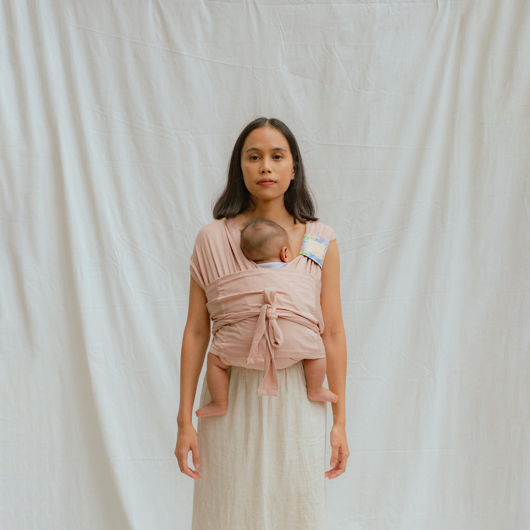 Instant Bloom Wrap Mikhadou x Ayang Cempaka Floralie - Gendongan Bayi