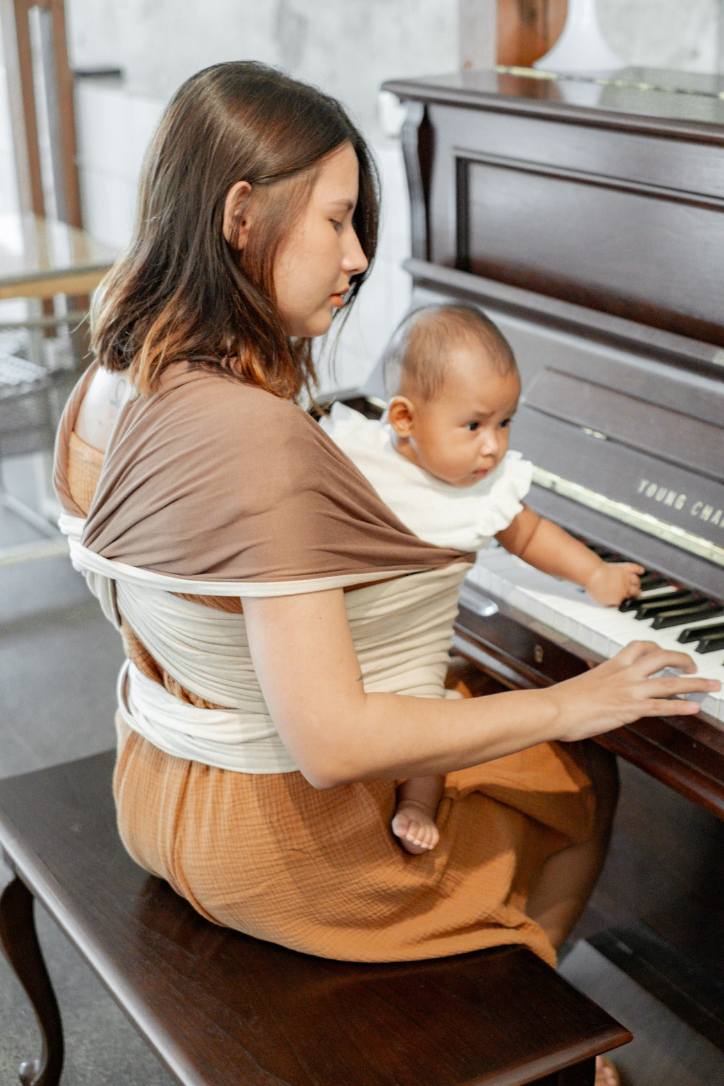 Stretchy Wrap - Switch Autumn | Gendongan Bayi