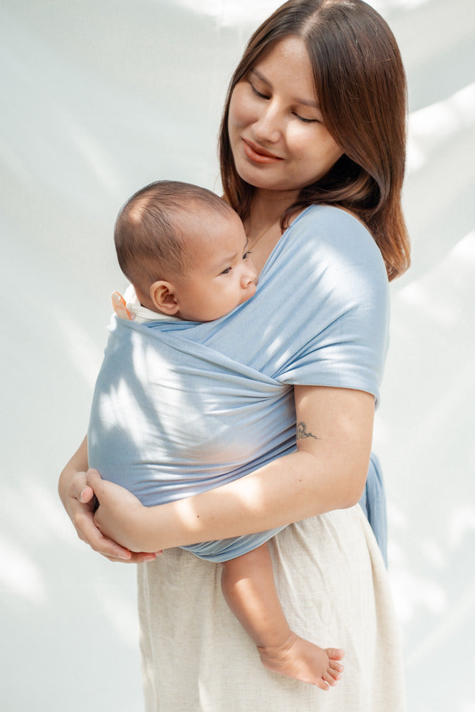Stretchy Wrap - Sky | Gendongan Bayi