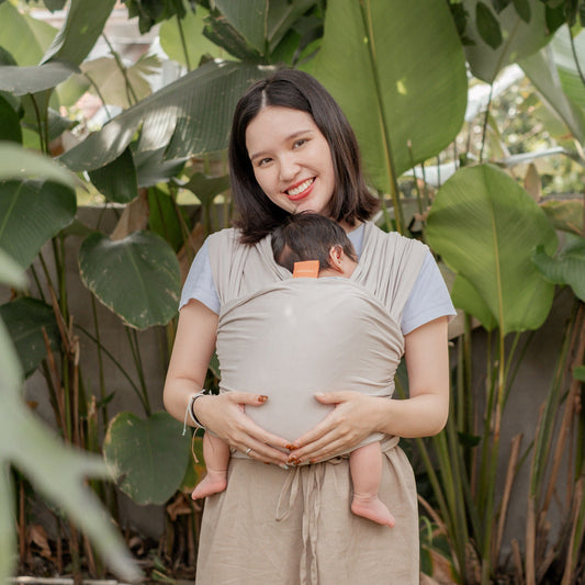 Stretchy Wrap - Cloud | Gendongan Bayi
