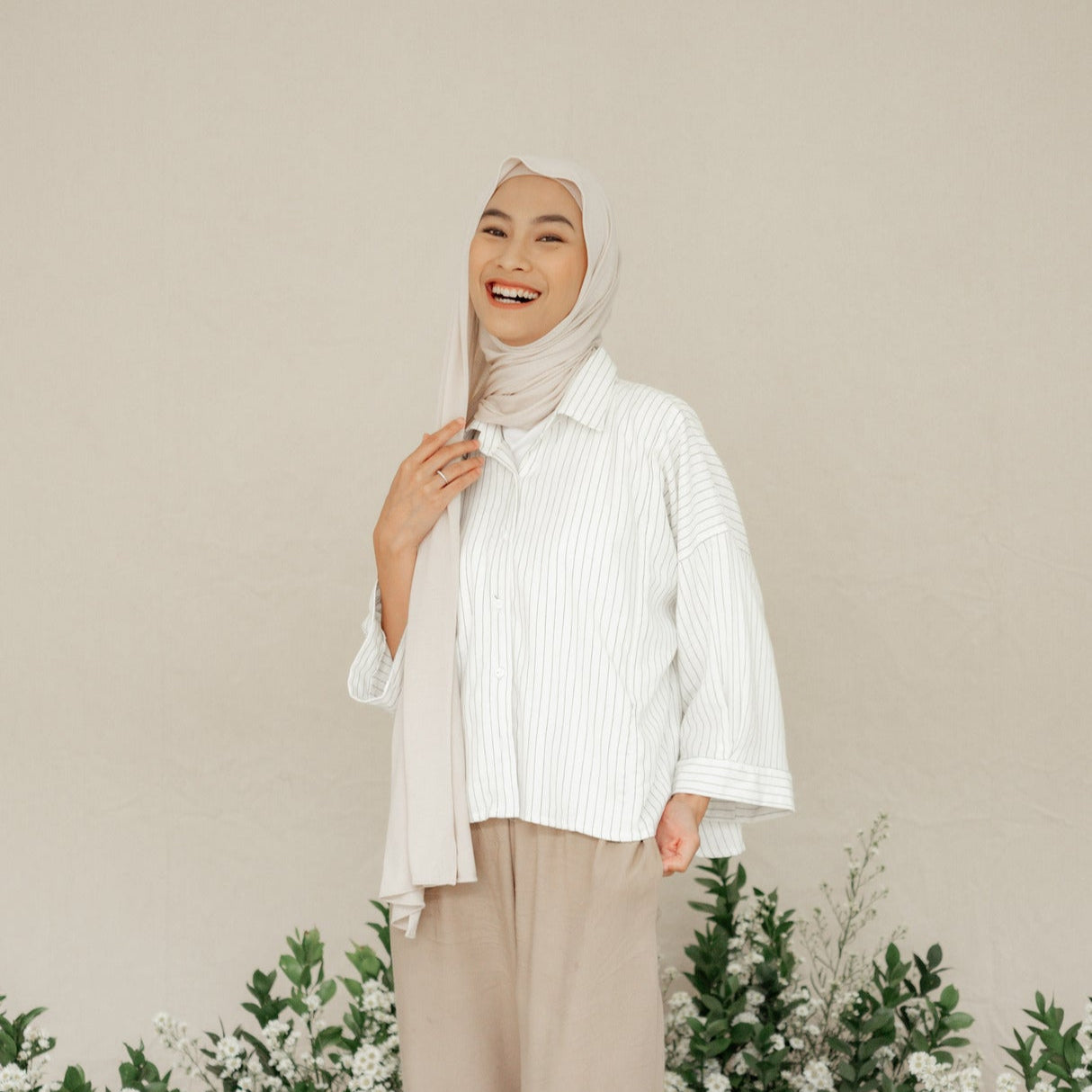 Nursingwear - Manon Linen Shirt - Baju Menyusui