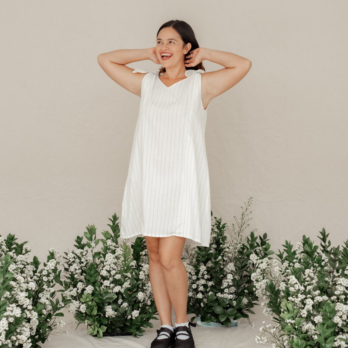 Nursingwear - Colette Knotted Dress - Baju Menyusui