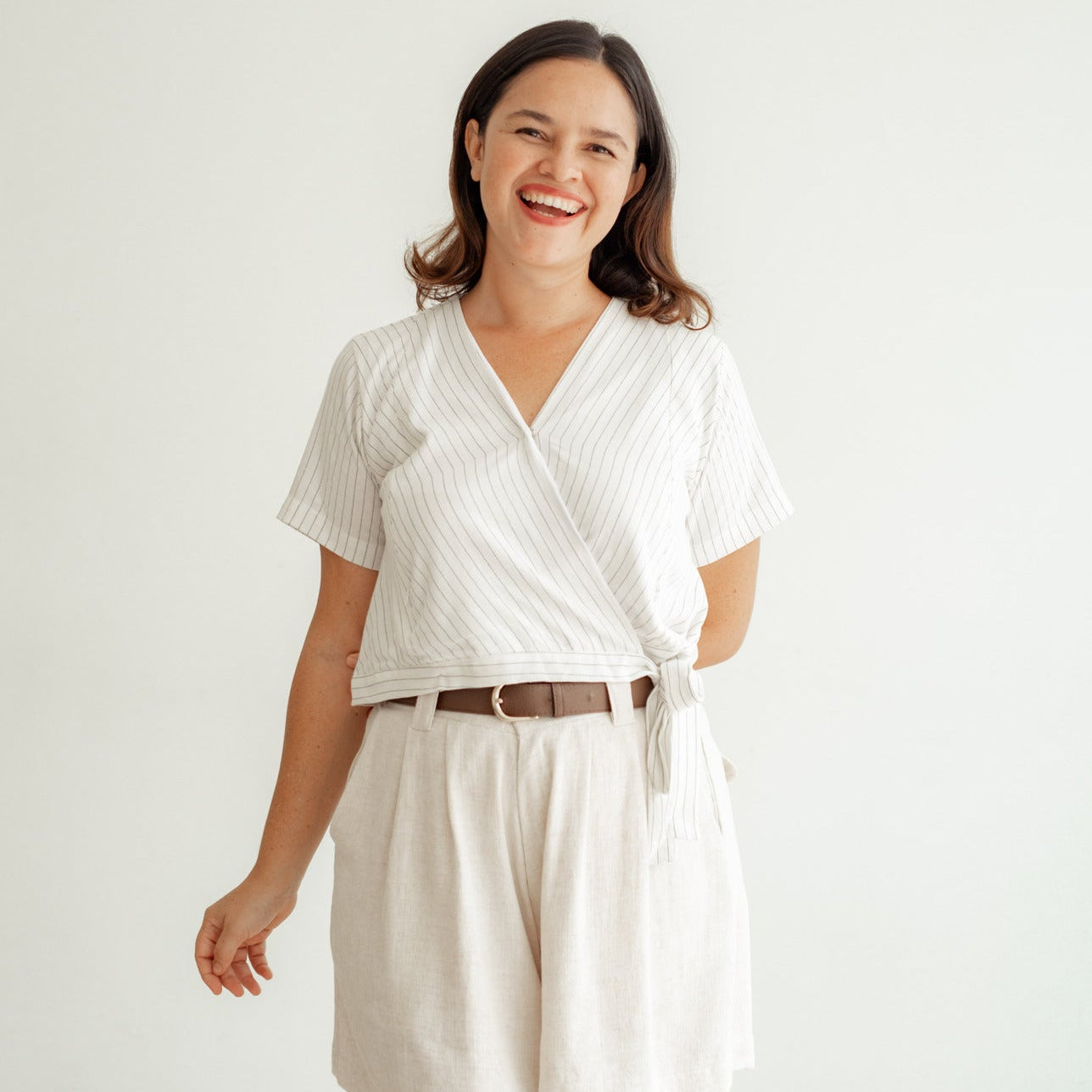 Nursingwear - Cammile Linen Top - Baju Menyusui