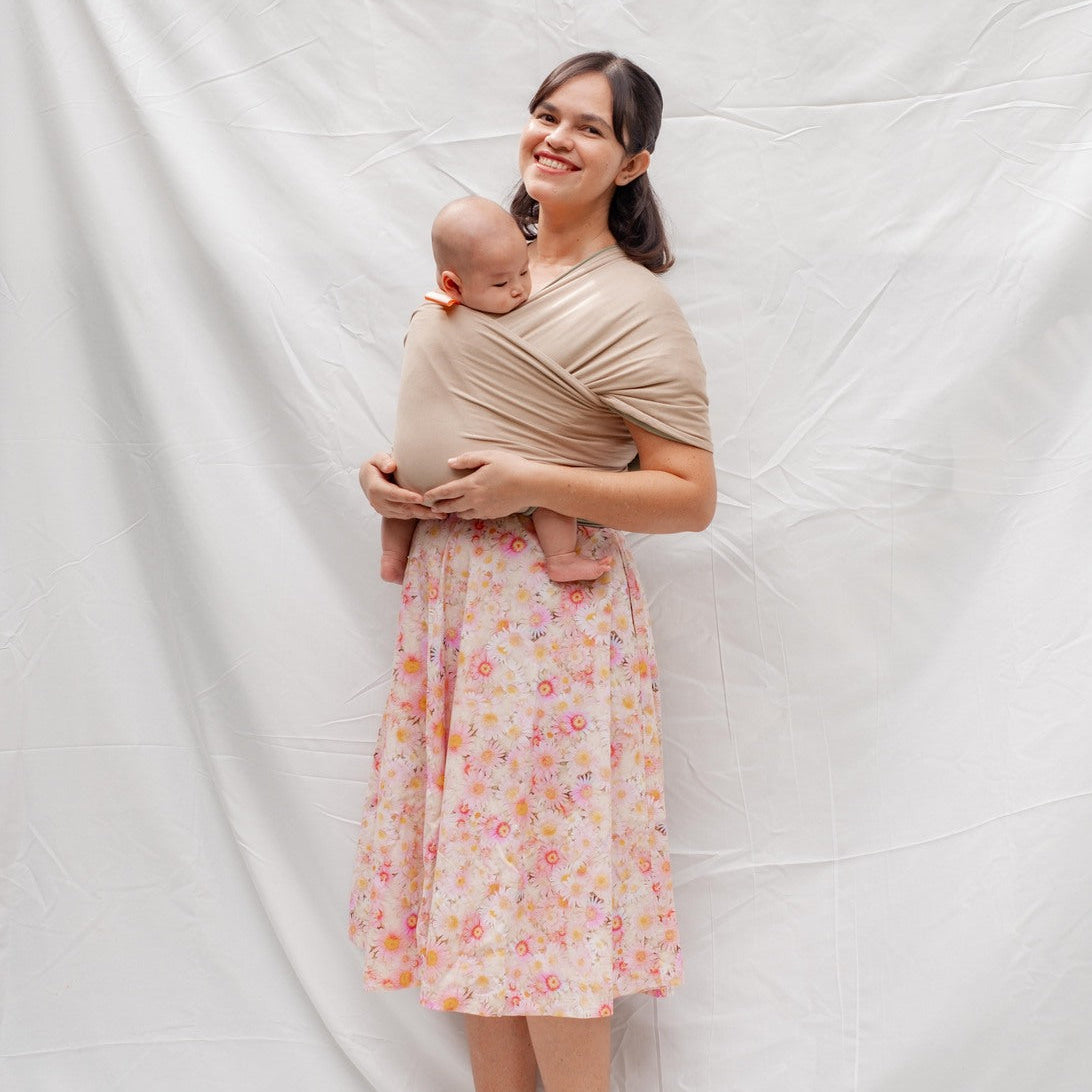 Stretchy Wrap - Switch Pistachio | Gendongan Bayi