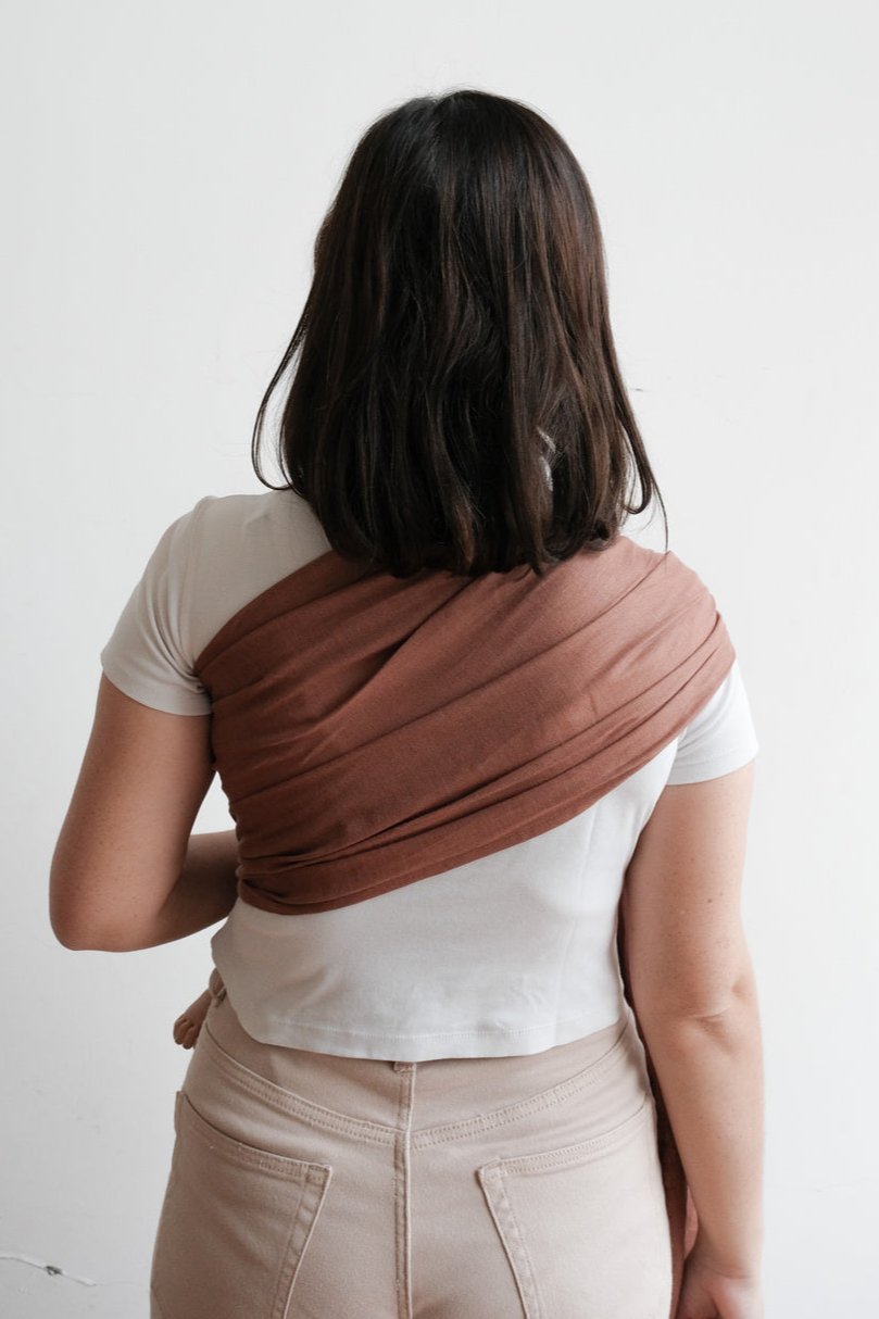 Ring Sling Linen - Mocca - Gendongan Bayi