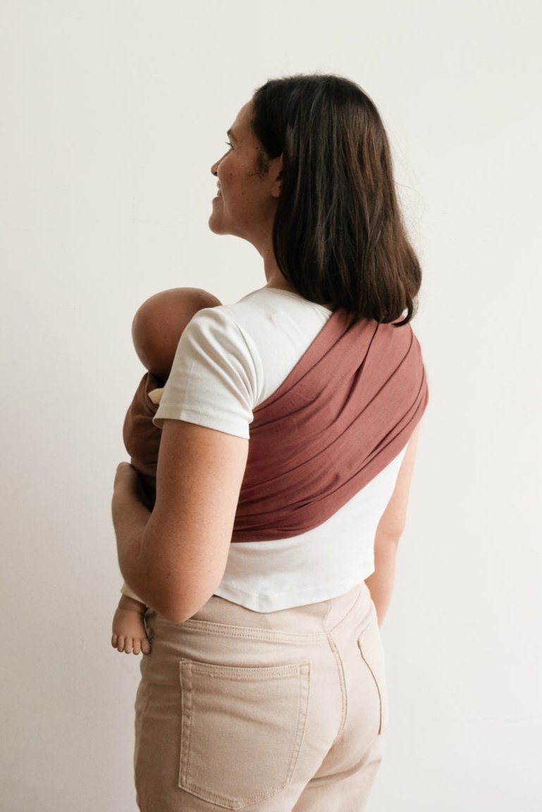 Ring Sling Linen - Mocca - Gendongan Bayi