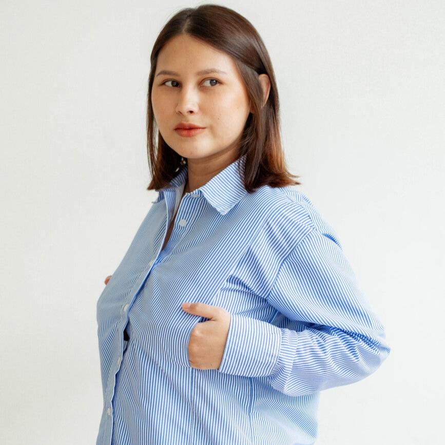 Nursingwear - Barkia Shirt | Baju Menyusui