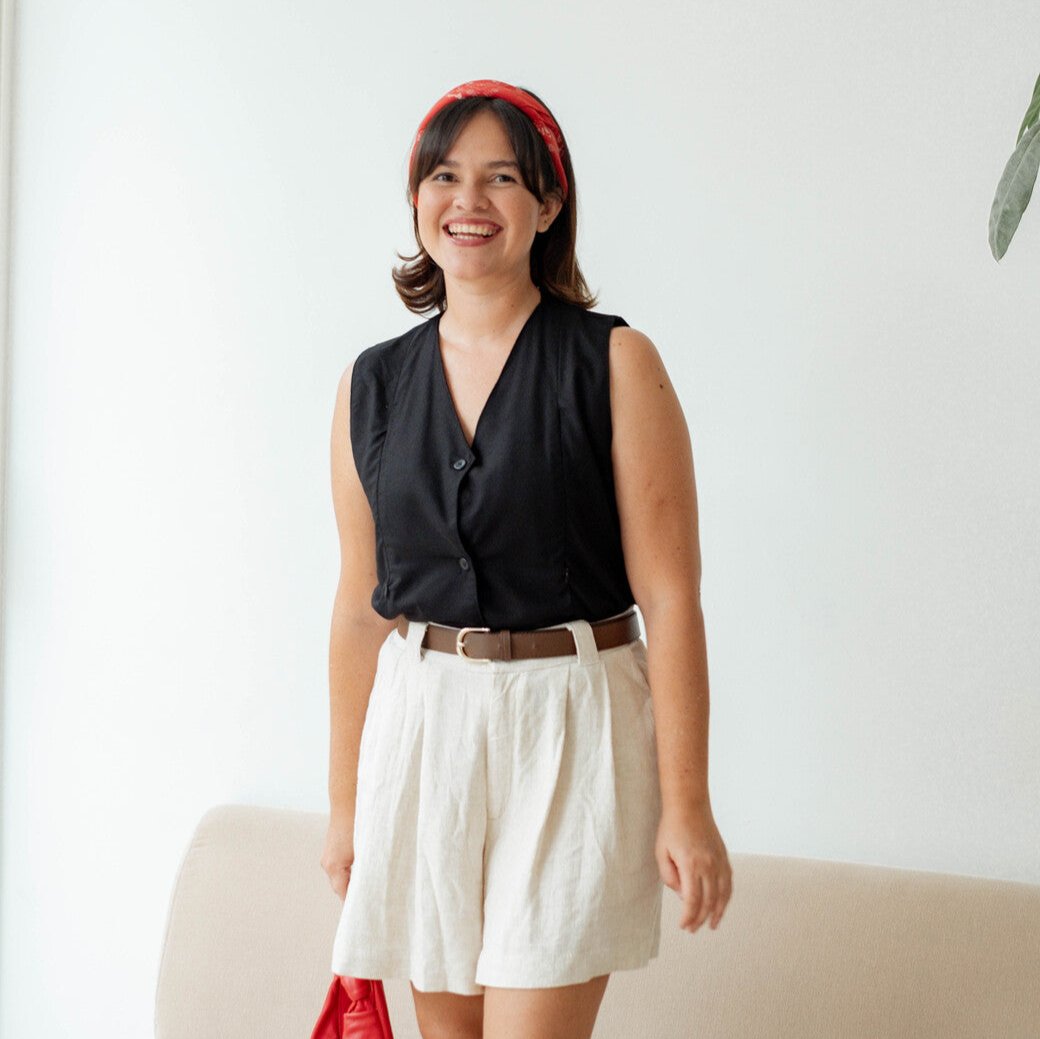 Anne Short Pants Linen