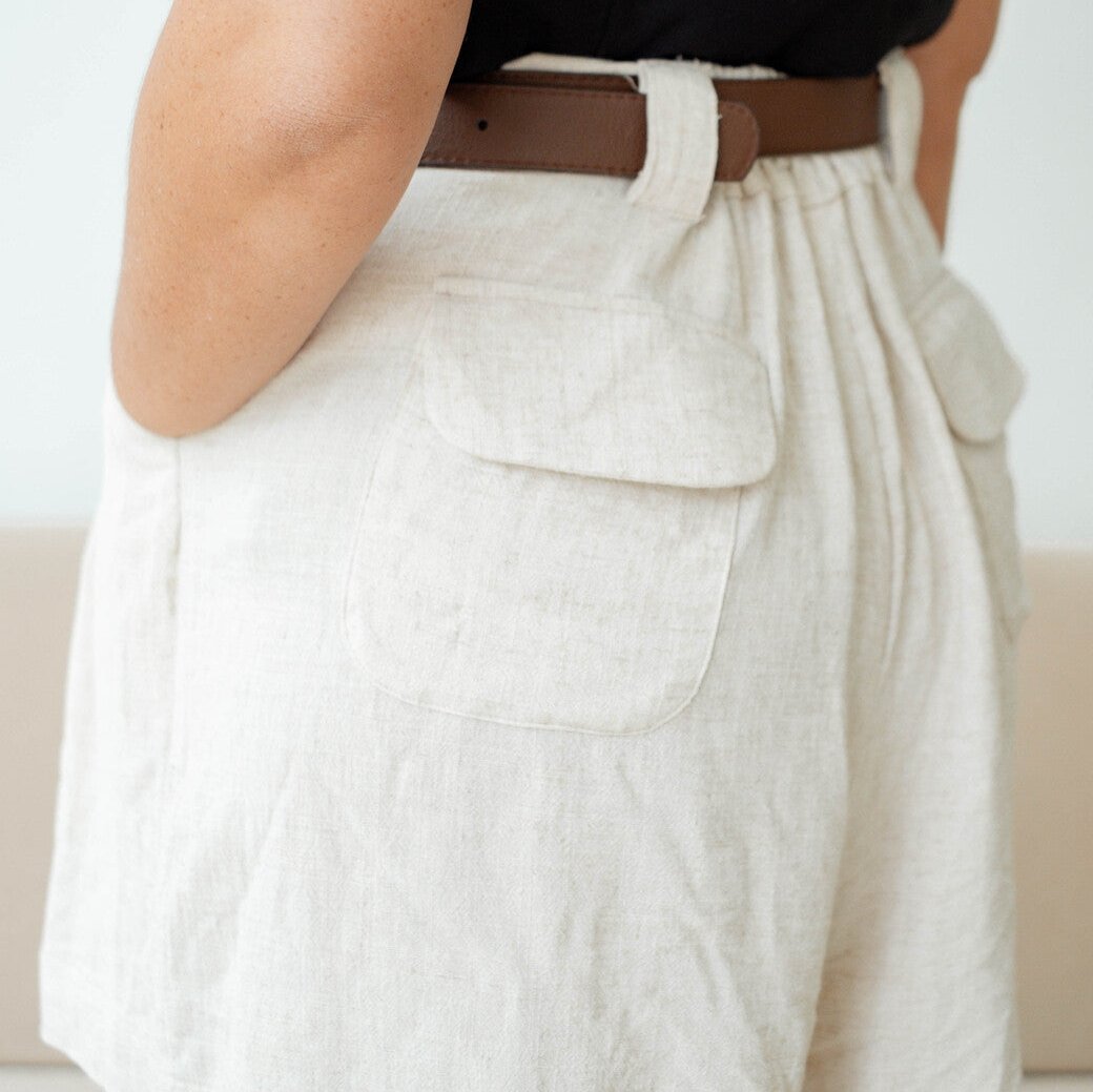 Anne Short Pants Linen
