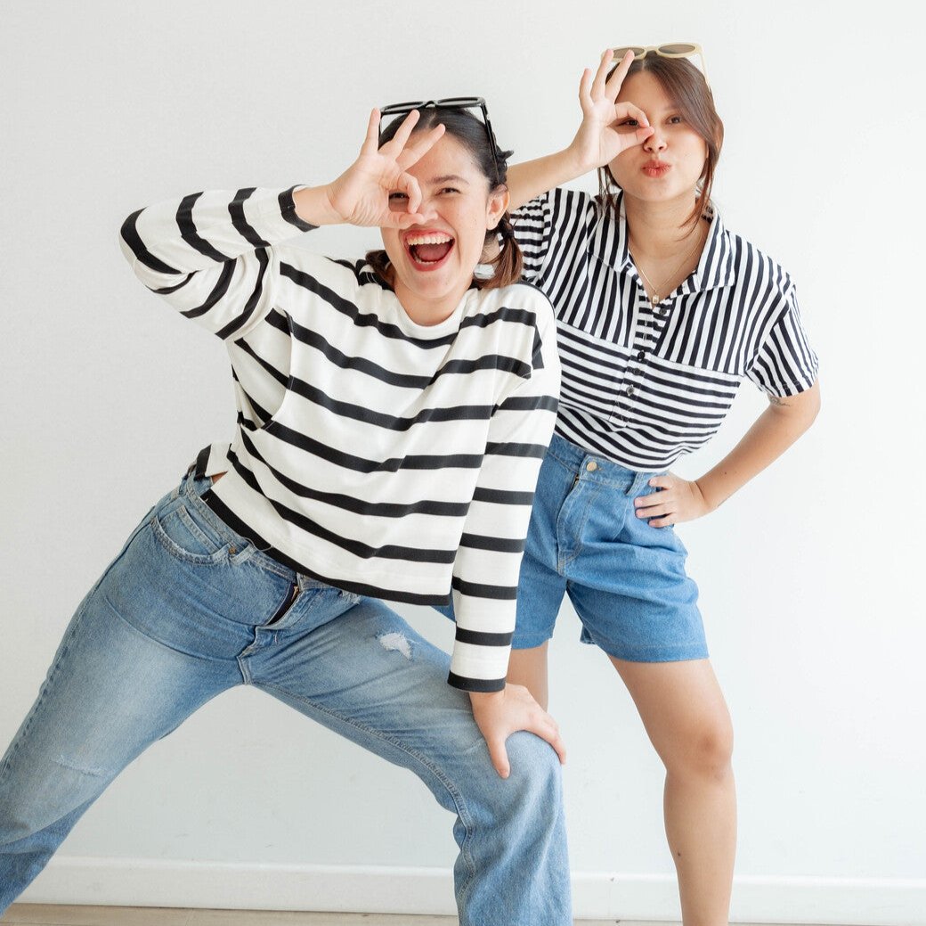 Nursingwear - Kyra Stripe Shirt | Baju Menyusui