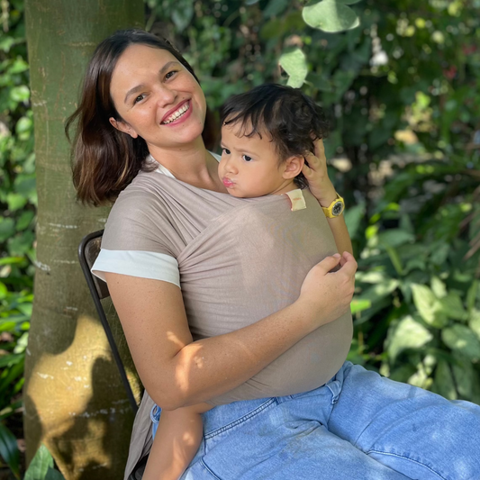 Stretchy Wrap - Khaki | Gendongan Bayi