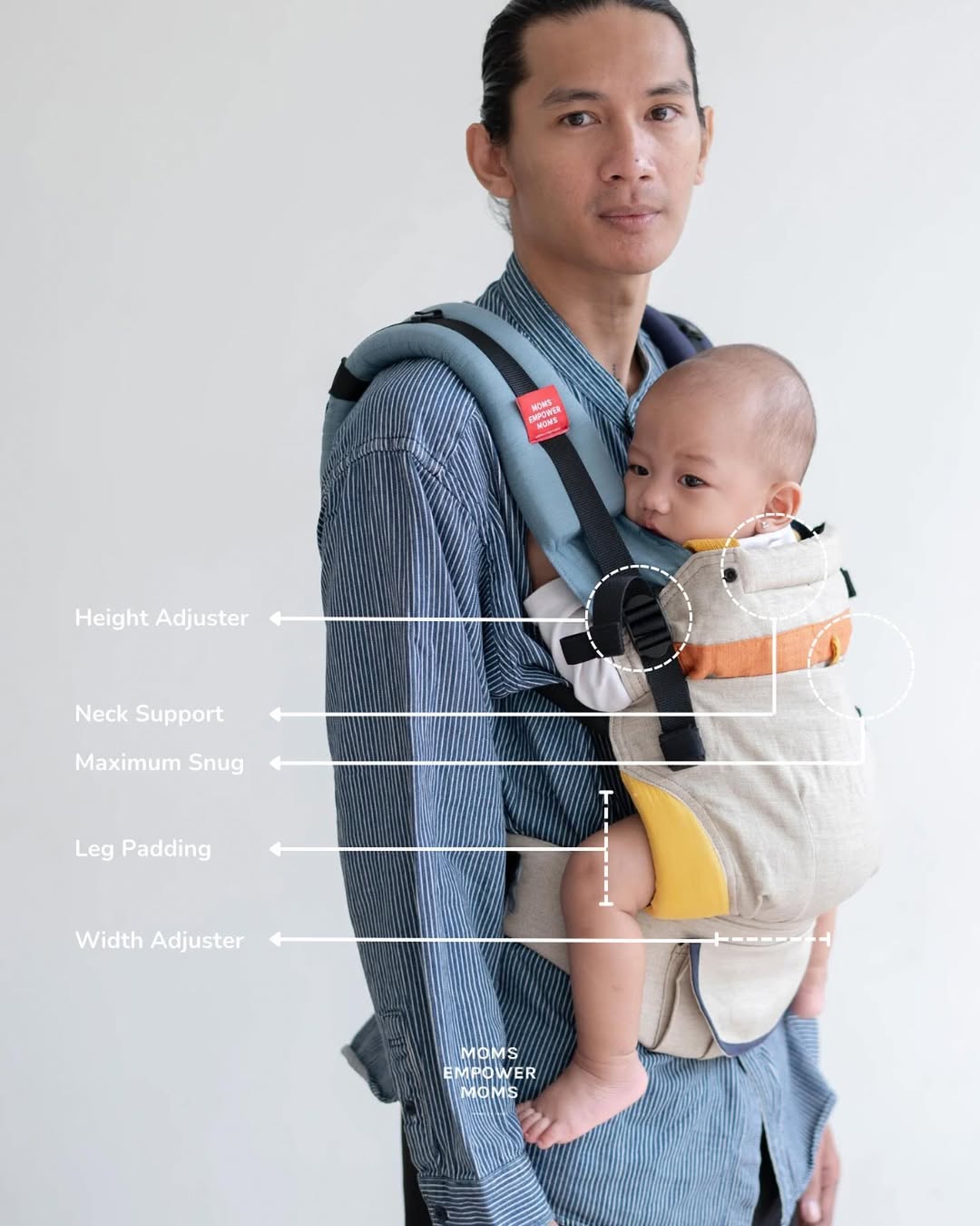 MEM Ocean - SSC ( Soft Structure Carrier ) Gendongan Bayi
