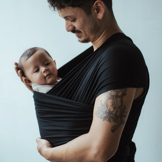 Stretchy Wrap - Black | Gendongan Bayi