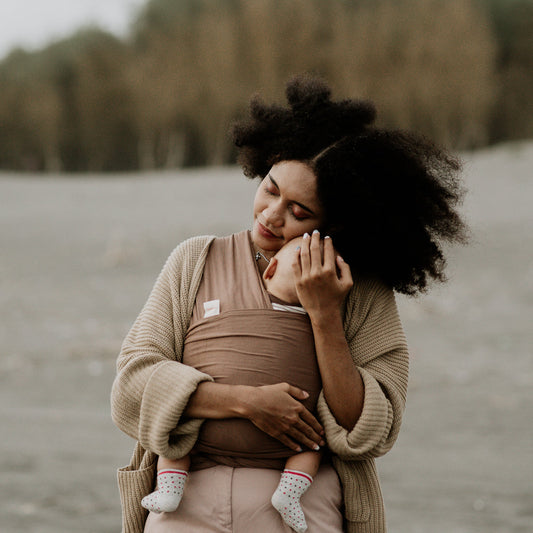 Stretchy Wrap - Rustic Brown | Gendongan Bayi