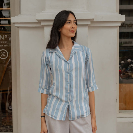 Nursingwear - Solaine Shirt - Baju Menyusui