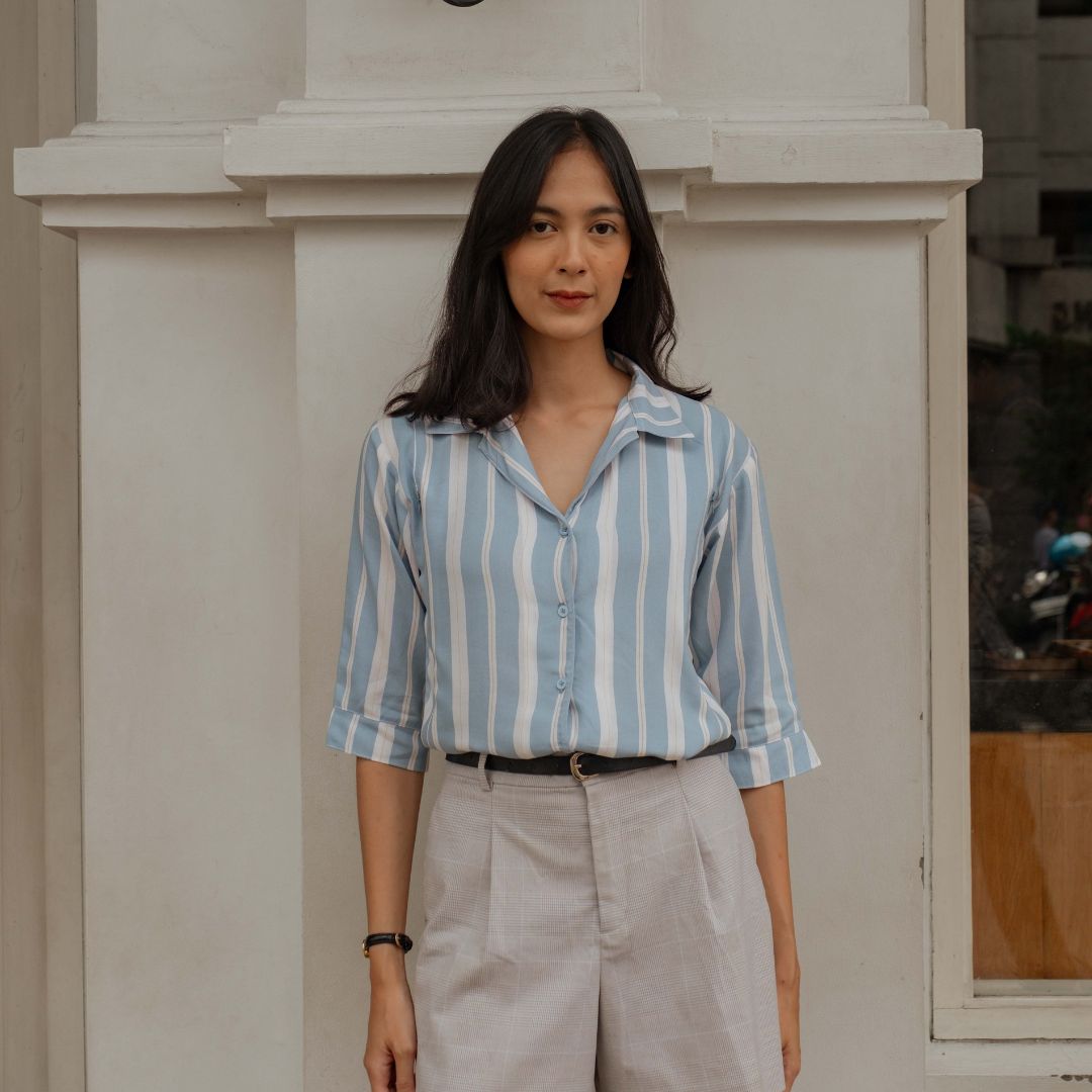 Nursingwear - Solaine Shirt - Baju Menyusui