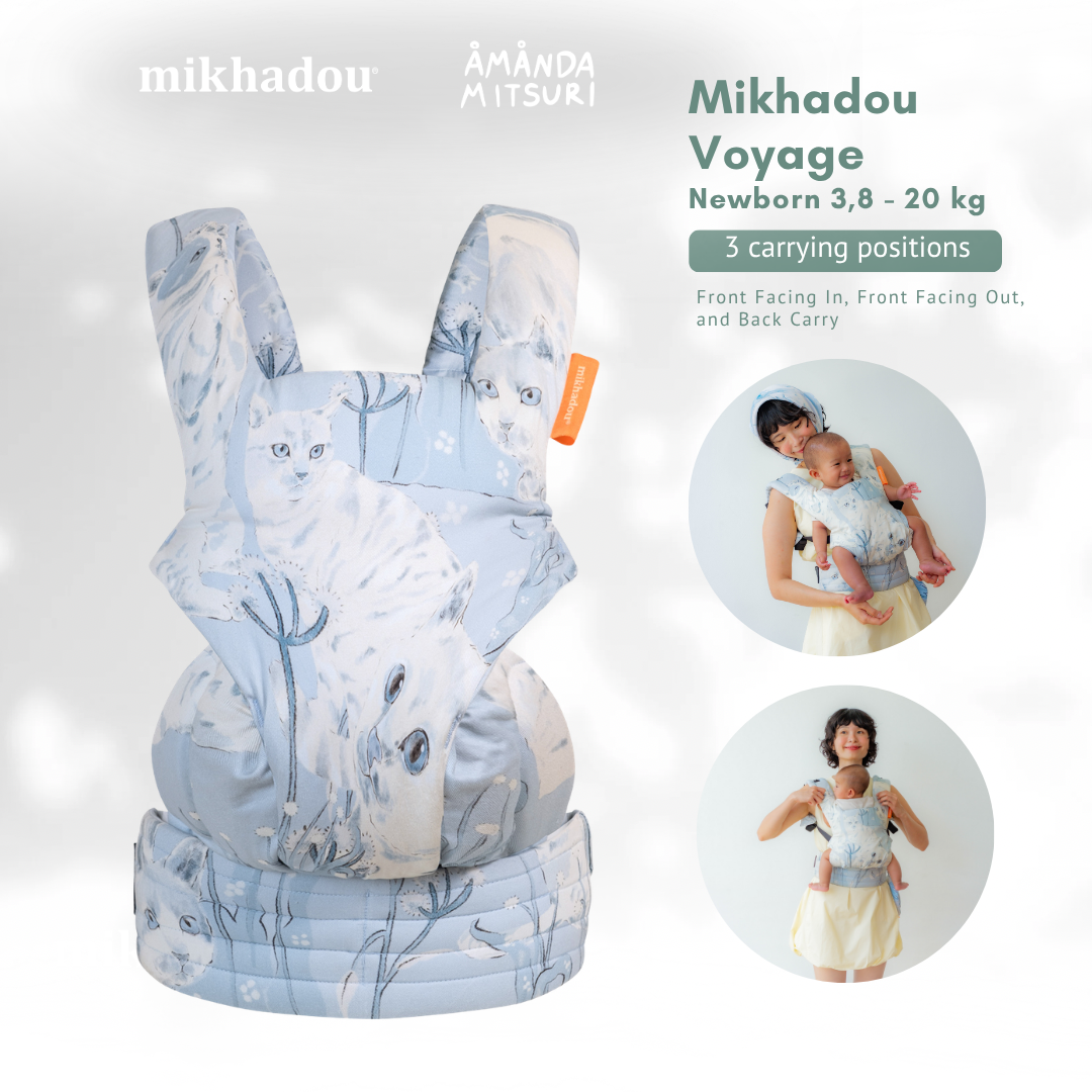 SSC Voyage Mikhadou x Amanda Mitsuri Cat - Gendongan Bayi