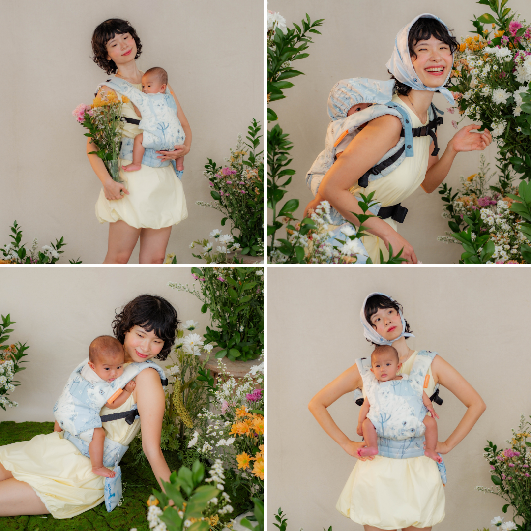 PO - READY 5 OKTOBER 2026 / SSC Voyage Mikhadou x Amanda Mitsuri Cat - Gendongan Bayi