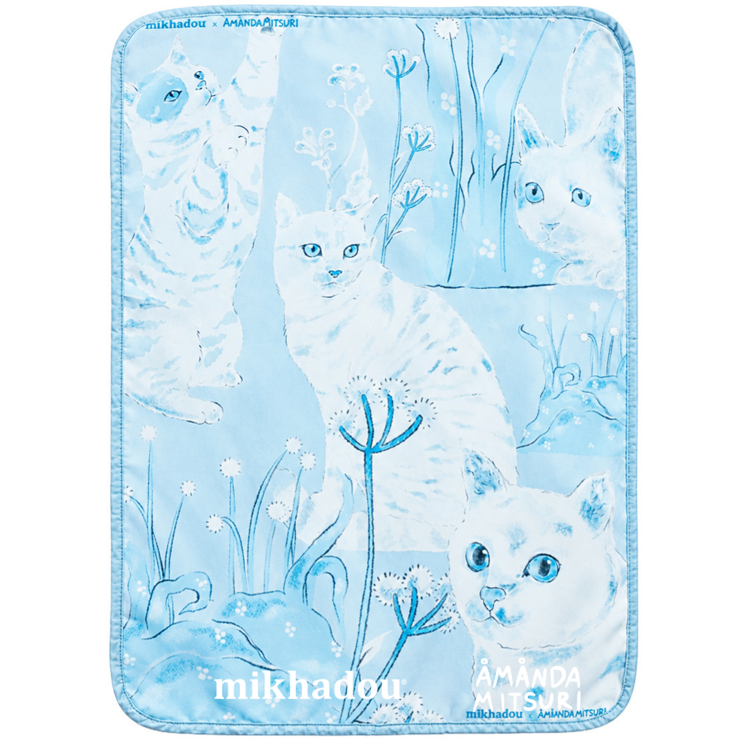 PO READY 28 SEPTEMBER 2026 / Changing Pad Mikhadou x Amanda Mitsuri Cat - Perlak Bayi - Alas Ganti Popok