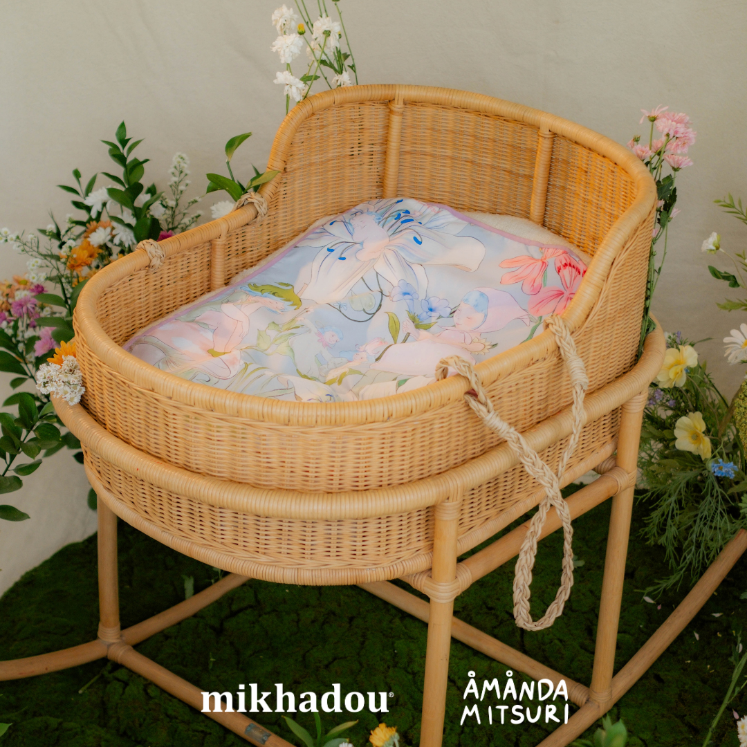 PO READY 28 SEPTEMBER 2026 / Changing Pad Mikhadou x Amanda Mitsuri Fairies - Perlak Bayi - Alas Ganti Popok