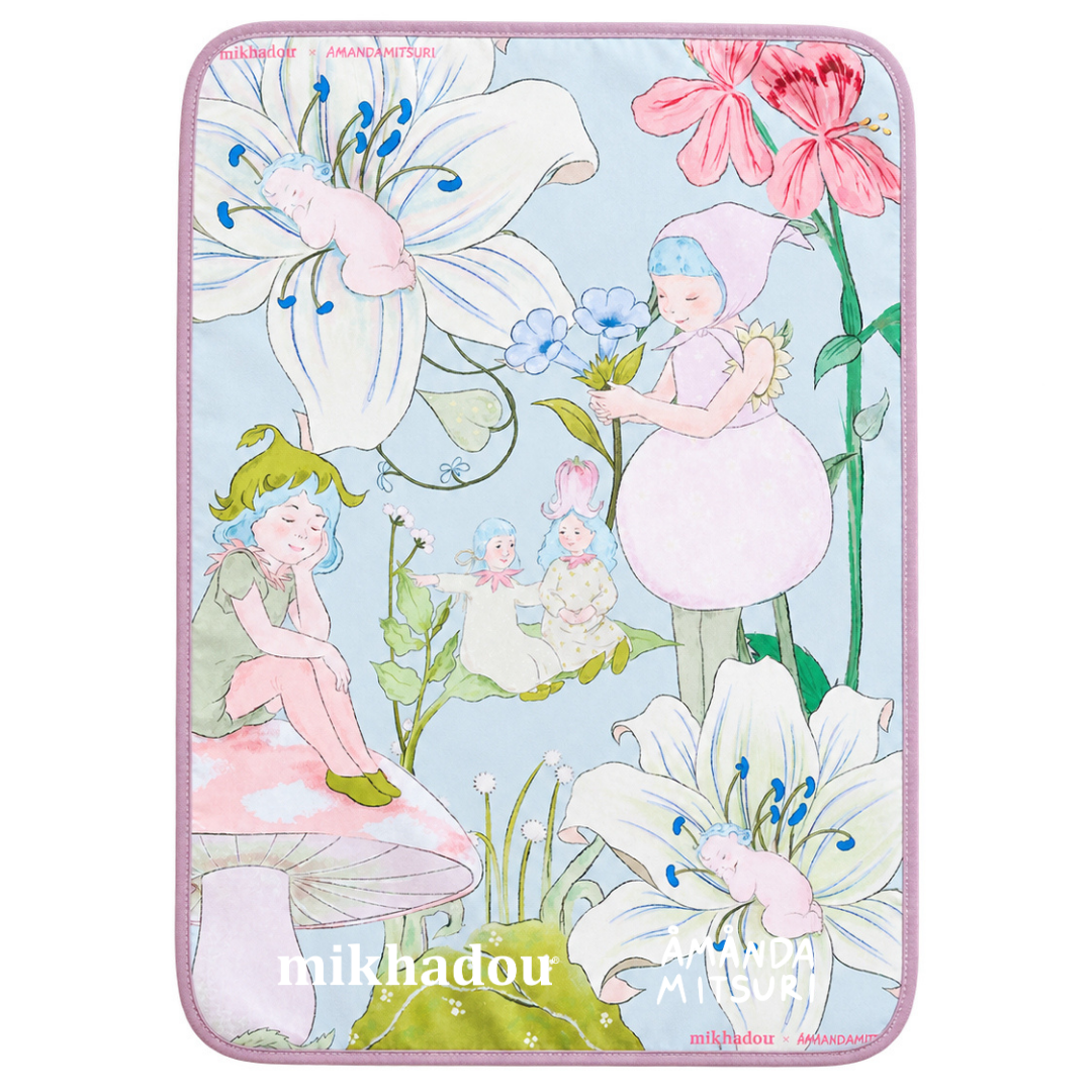 PO READY 28 SEPTEMBER 2026 / Changing Pad Mikhadou x Amanda Mitsuri Fairies - Perlak Bayi - Alas Ganti Popok