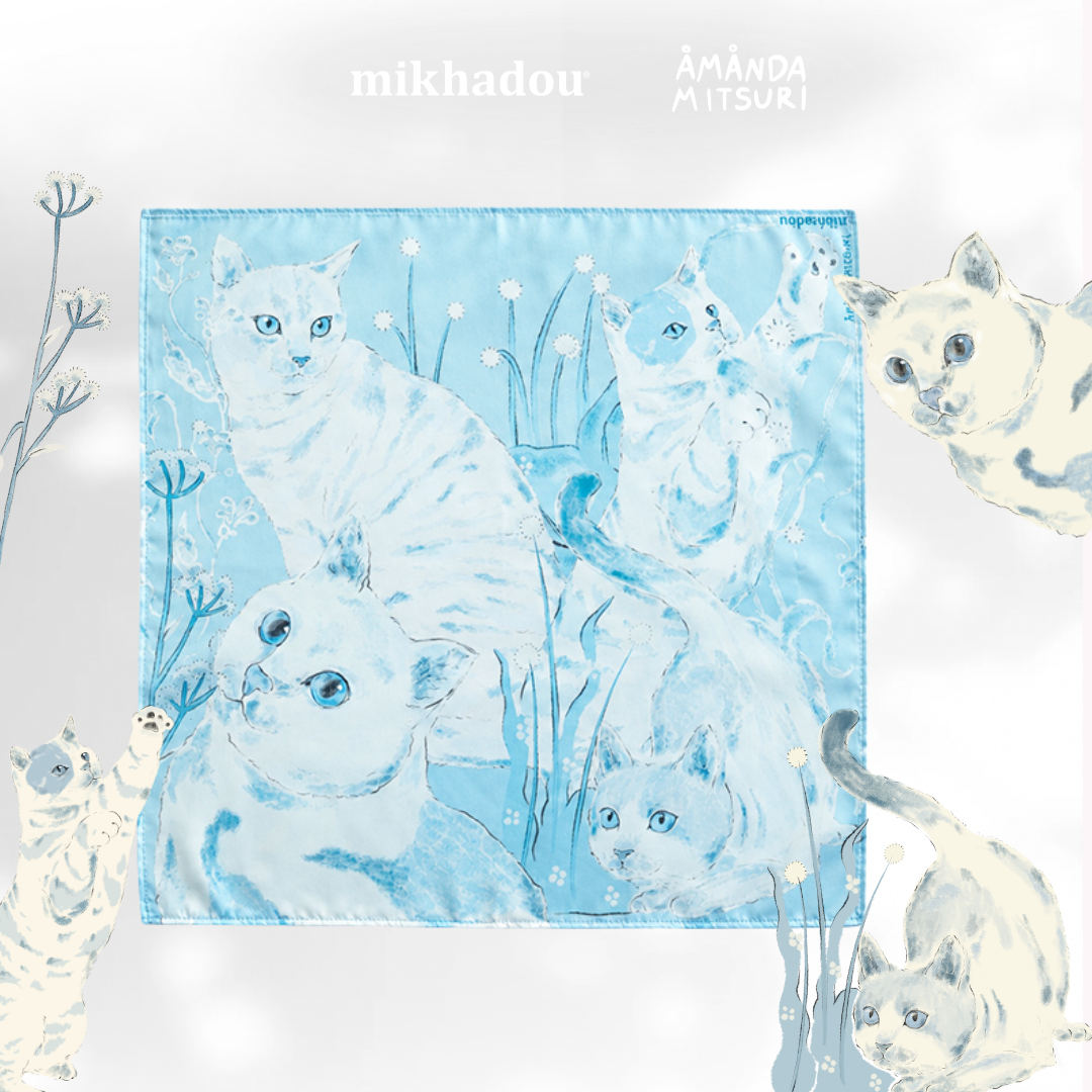 Scarf Mikhadou x Amanda Mitsuri  - Scarf Leher - Slayer Scarf - Bandana