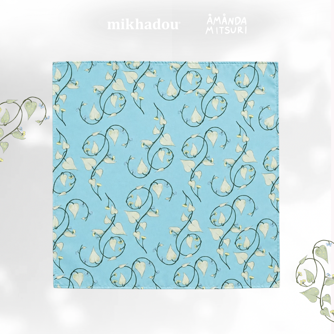 Scarf Mikhadou x Amanda Mitsuri  - Scarf Leher - Slayer Scarf - Bandana