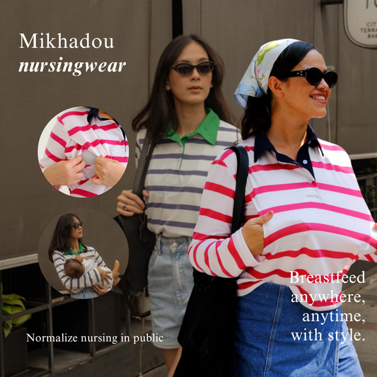 Nursingwear - Oceane Longslevee - Baju Menyusui