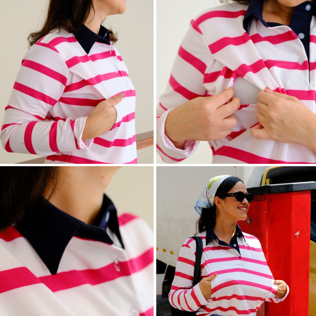 Nursingwear - Oceane Longslevee - Baju Menyusui
