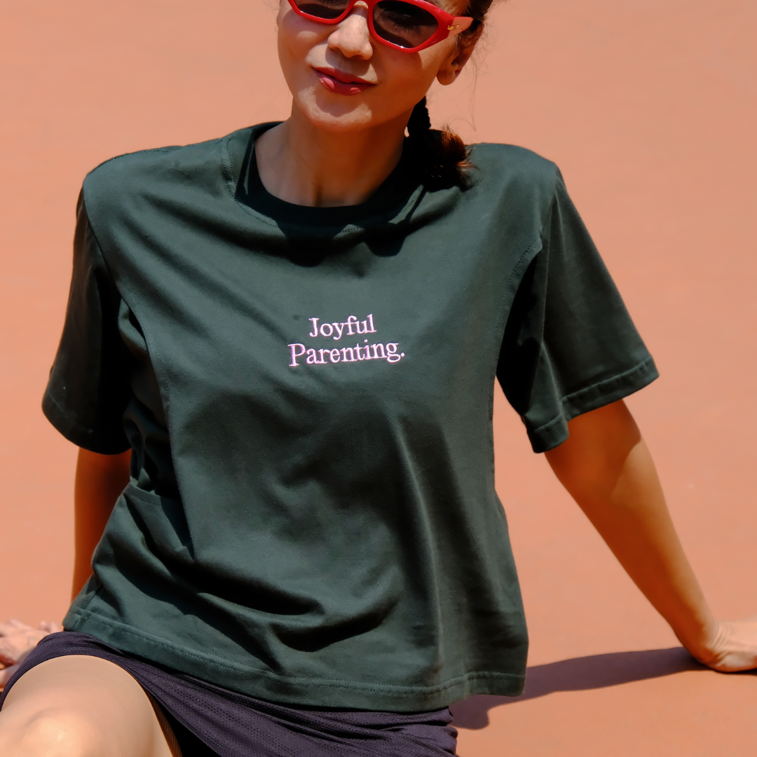 PRE ORDER/READY 1 SEPTEMBER 2026 - Mikhadou - Nursingwear Tee -  Motherhood Joyful Parenting Army / Nursing Short Sleeve Tee / Longsleeve