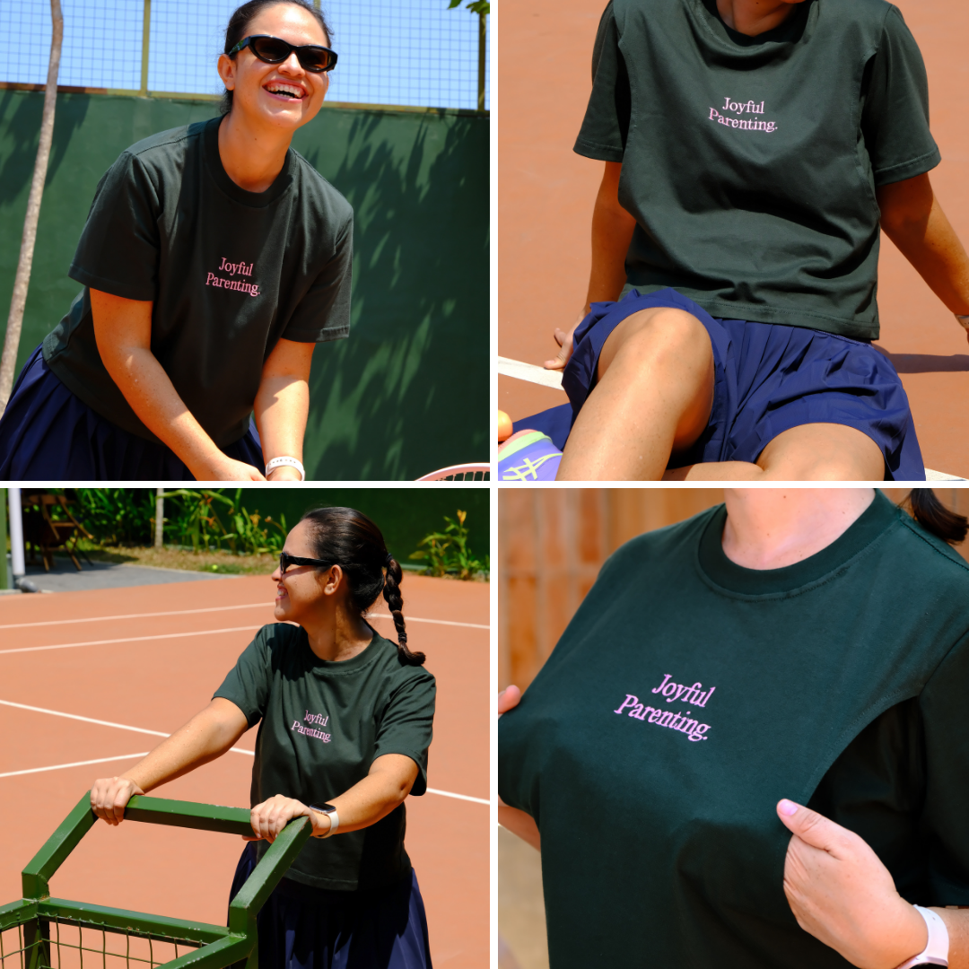 Mikhadou - Nursingwear Tee -  Motherhood Joyful Parenting Army / Nursing Short Sleeve Tee / Longsleeve