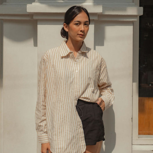 Nursingwear - Miel Shirt Oversize - Baju Menyusui