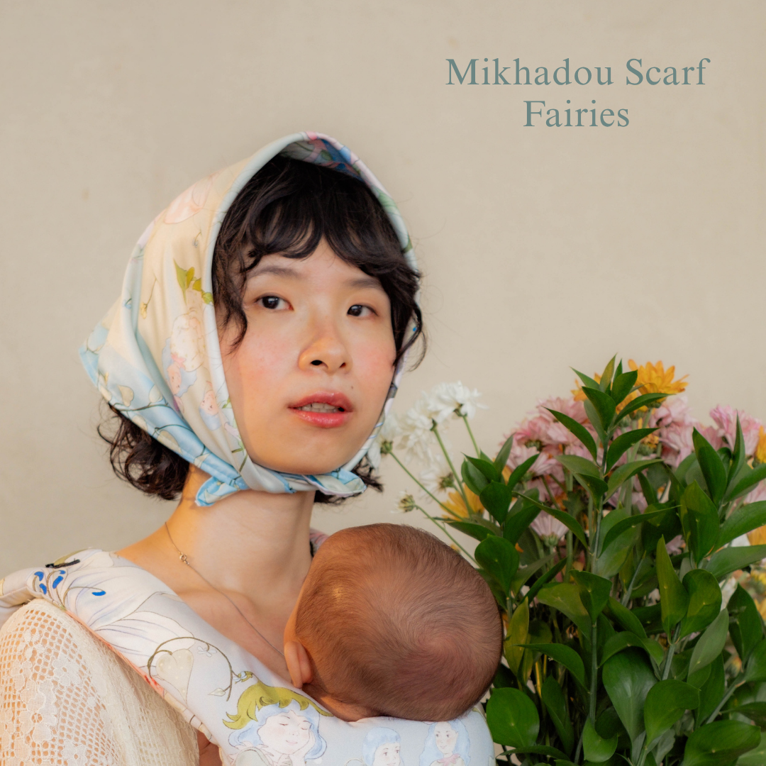 Scarf Mikhadou x Amanda Mitsuri Fairies - Scarf Leher - Slayer Scarf - Bandana
