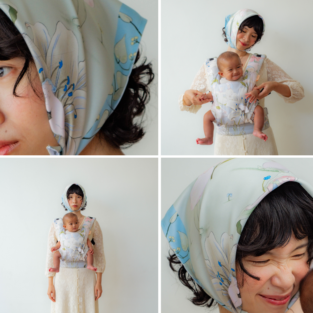 Scarf Mikhadou x Amanda Mitsuri Fairies - Scarf Leher - Slayer Scarf - Bandana