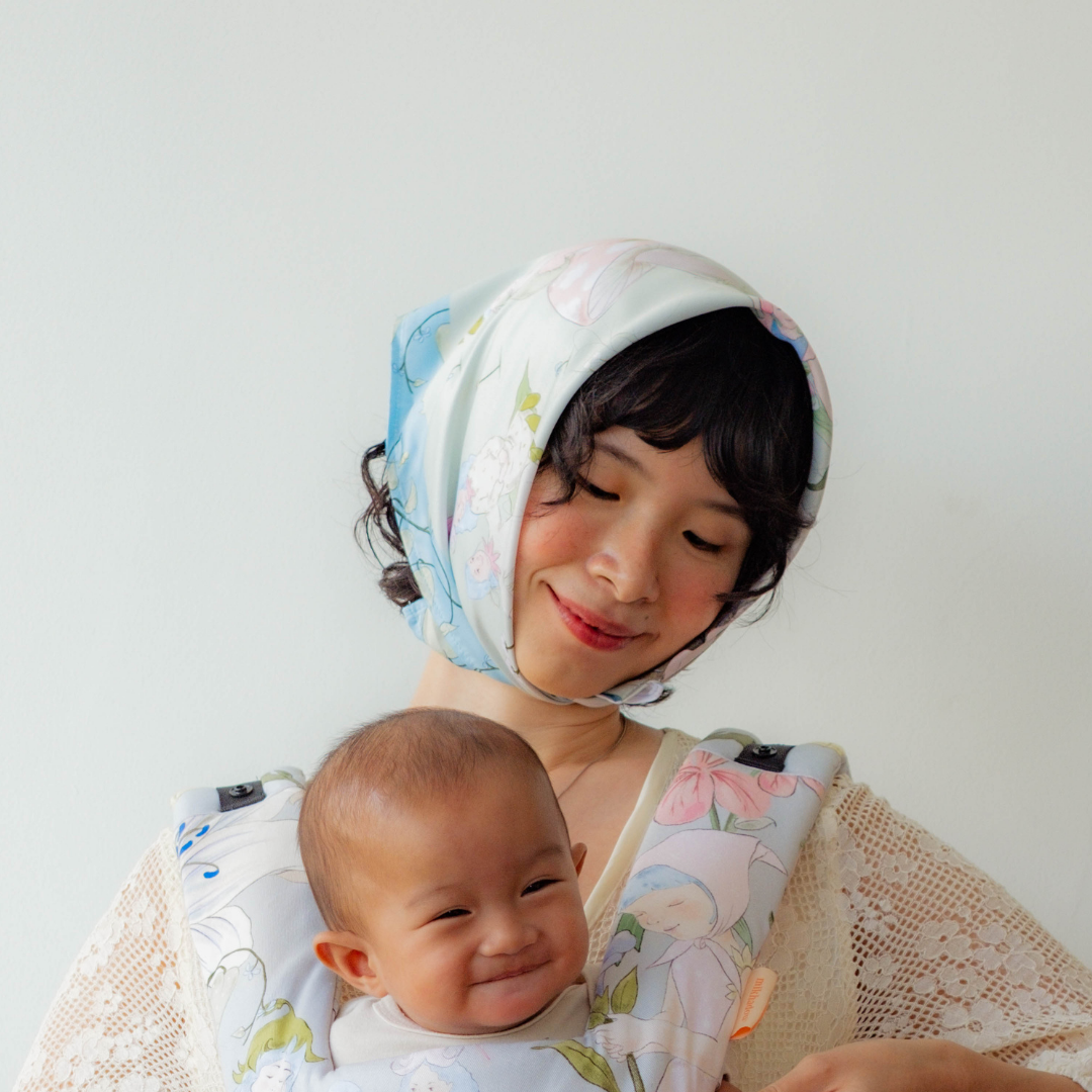 Scarf Mikhadou x Amanda Mitsuri  - Scarf Leher - Slayer Scarf - Bandana