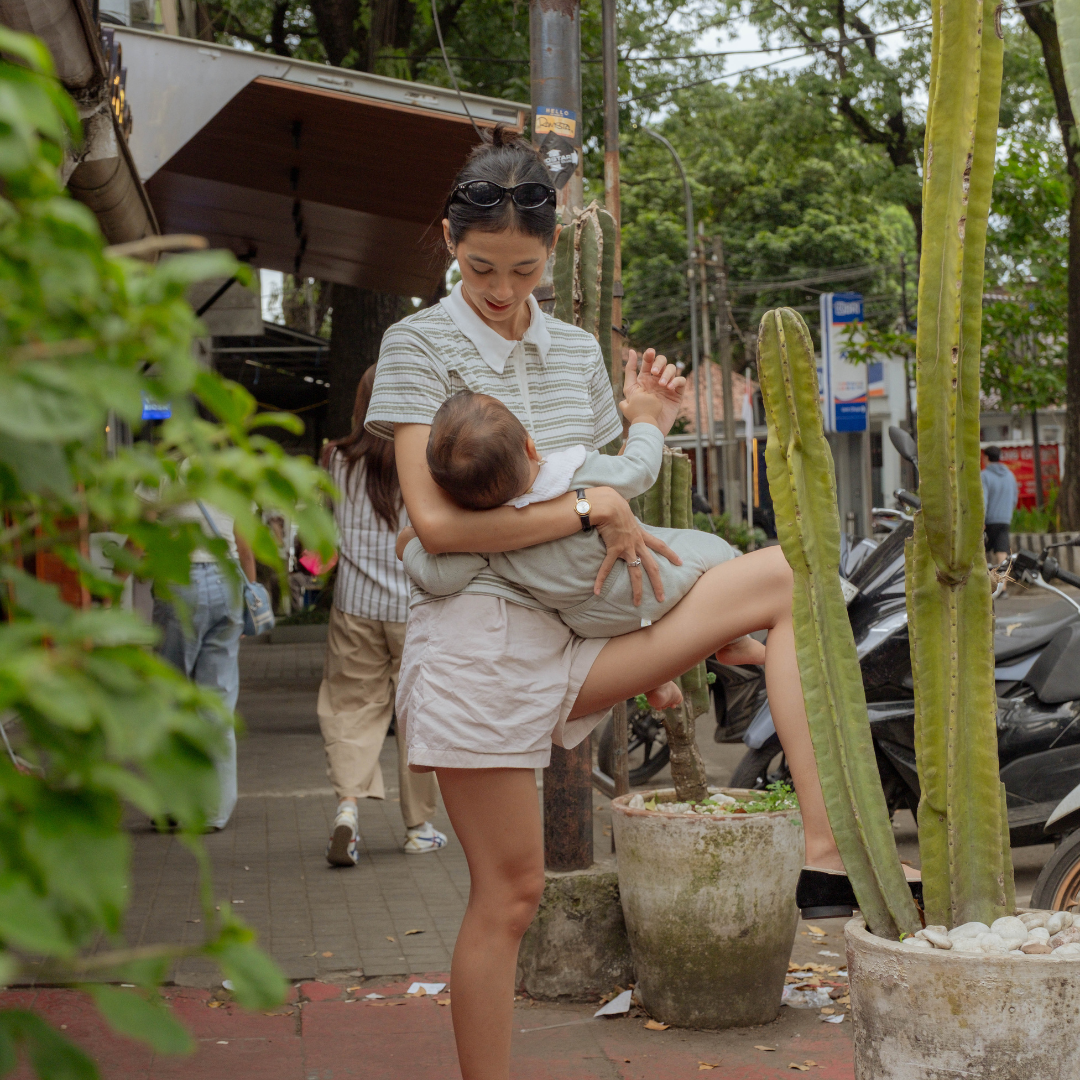 Nursingwear - Emile Shirt - Baju Menyusui