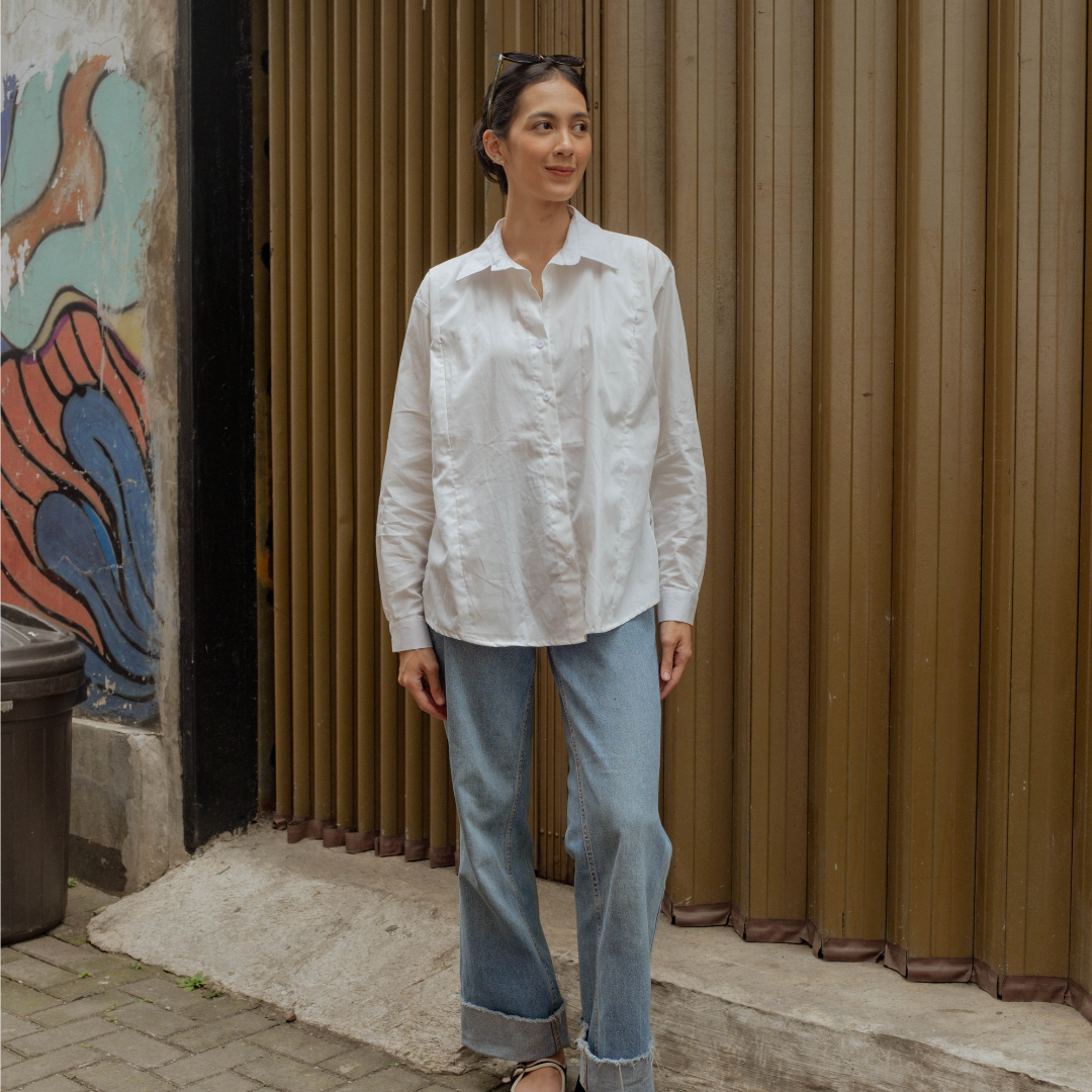 Nursingwear - Anika Shirt  - Baju Menyusui