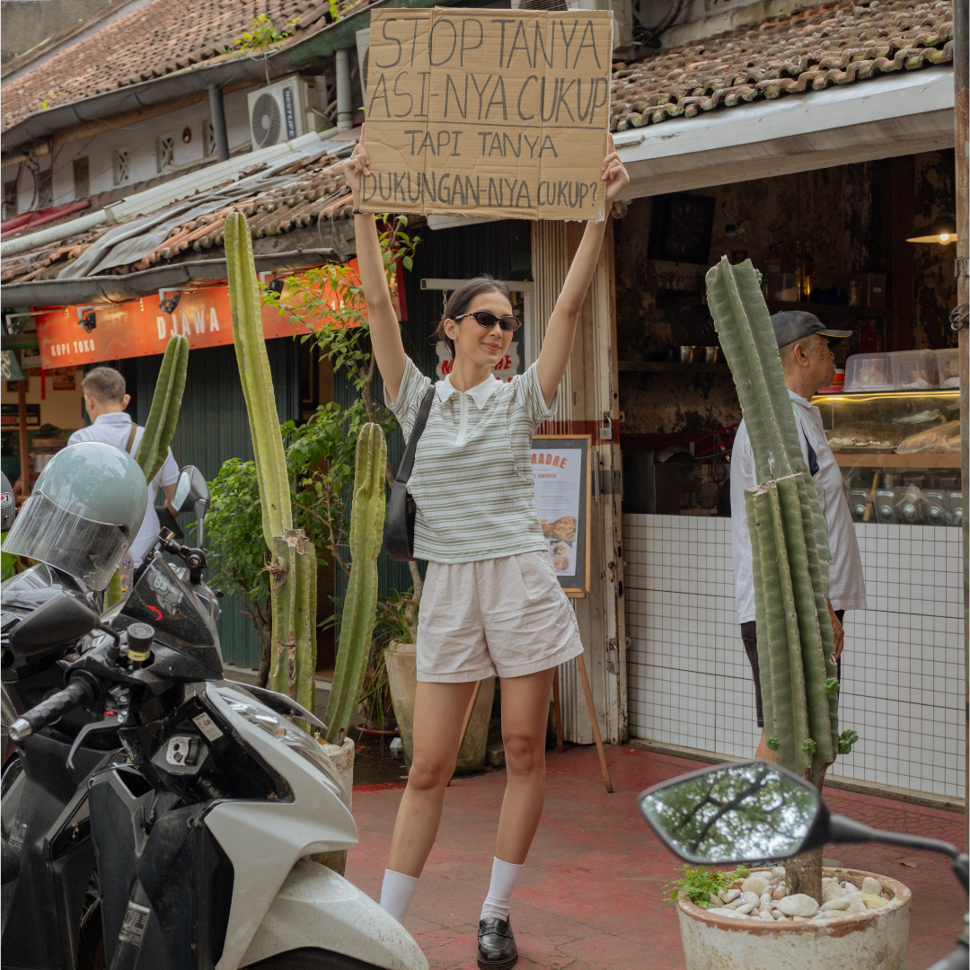 Nursingwear - Emile Shirt - Baju Menyusui