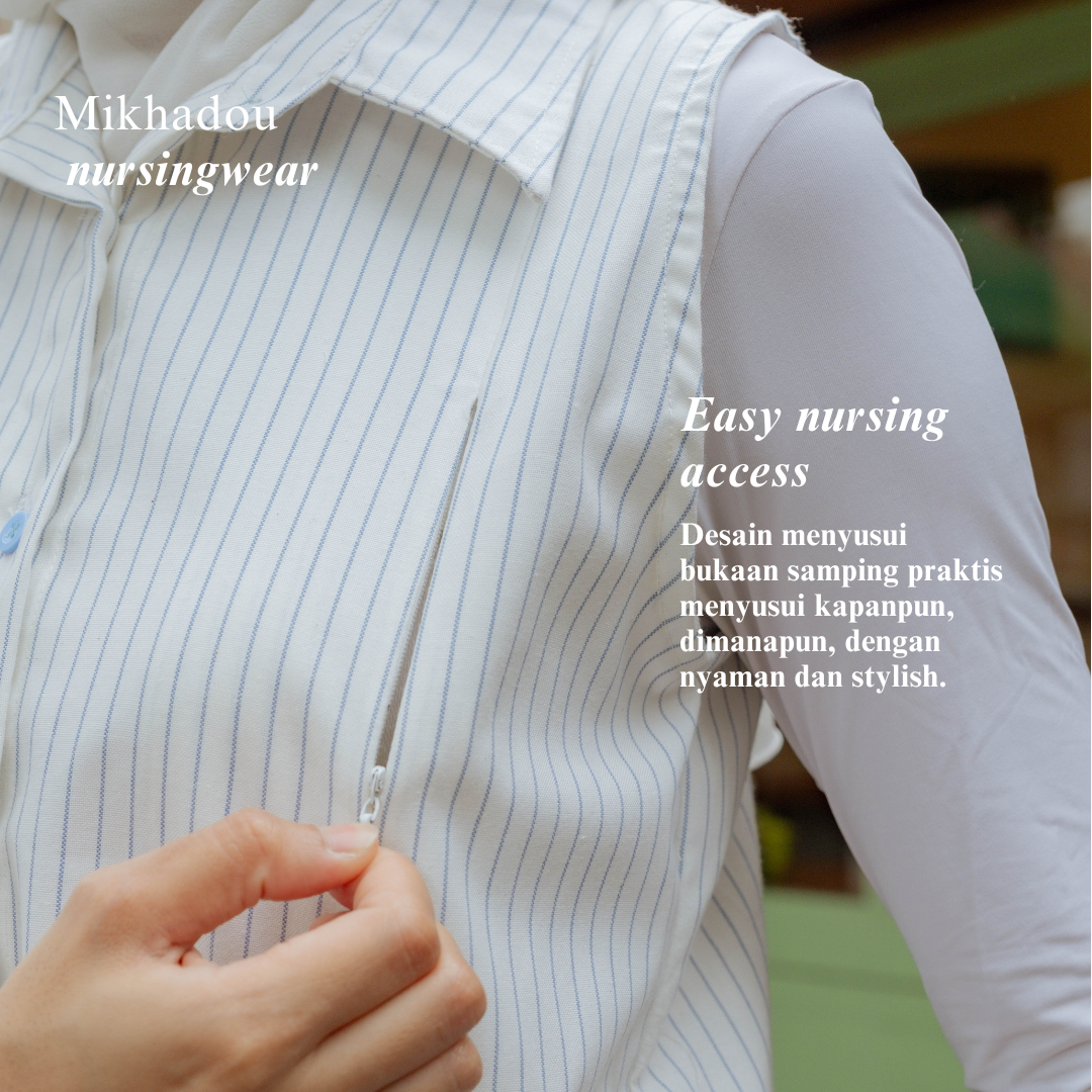 Nursingwear - Amelie Shirt - Baju Menyusui