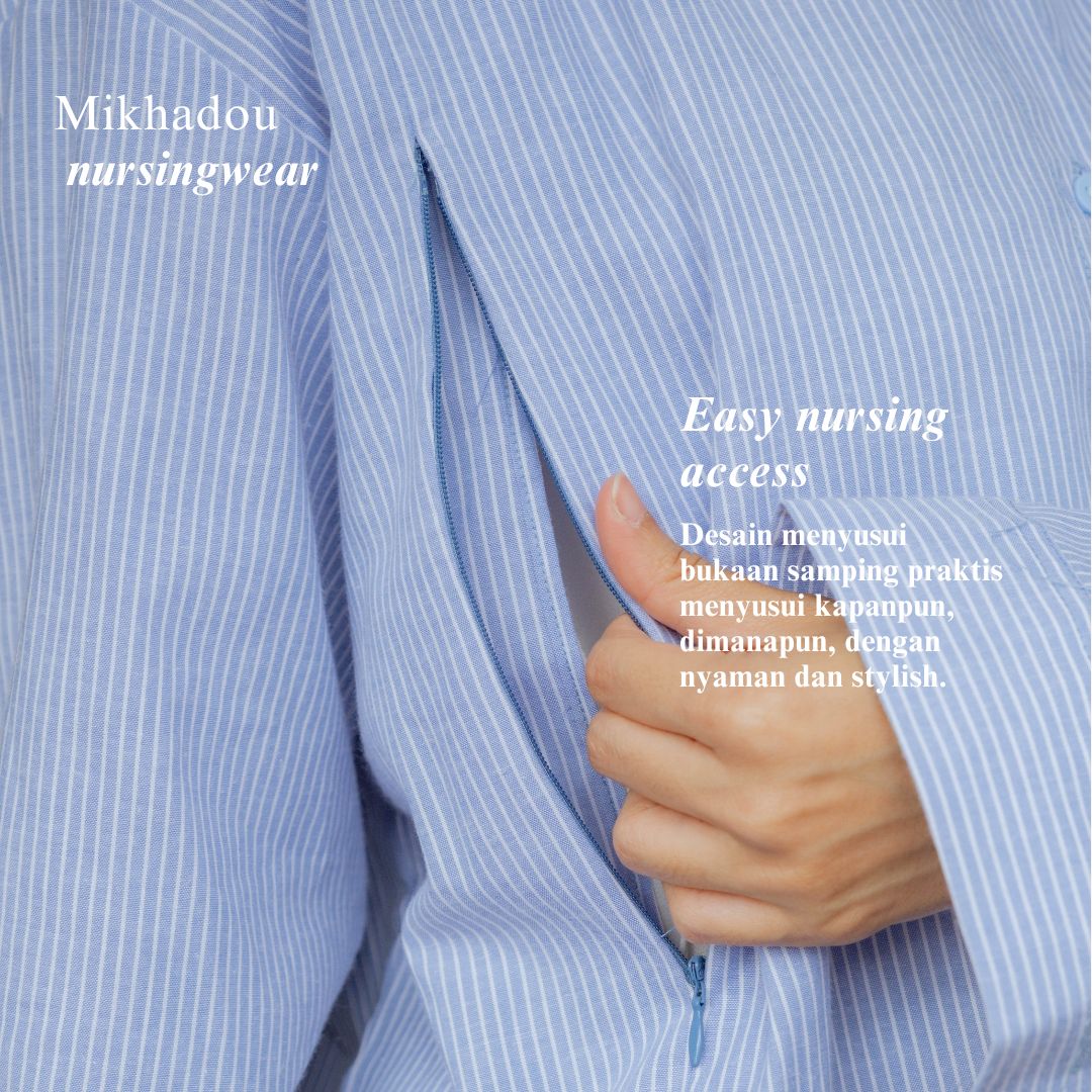 Nursingwear - Solene Shirt - Baju Menyusui