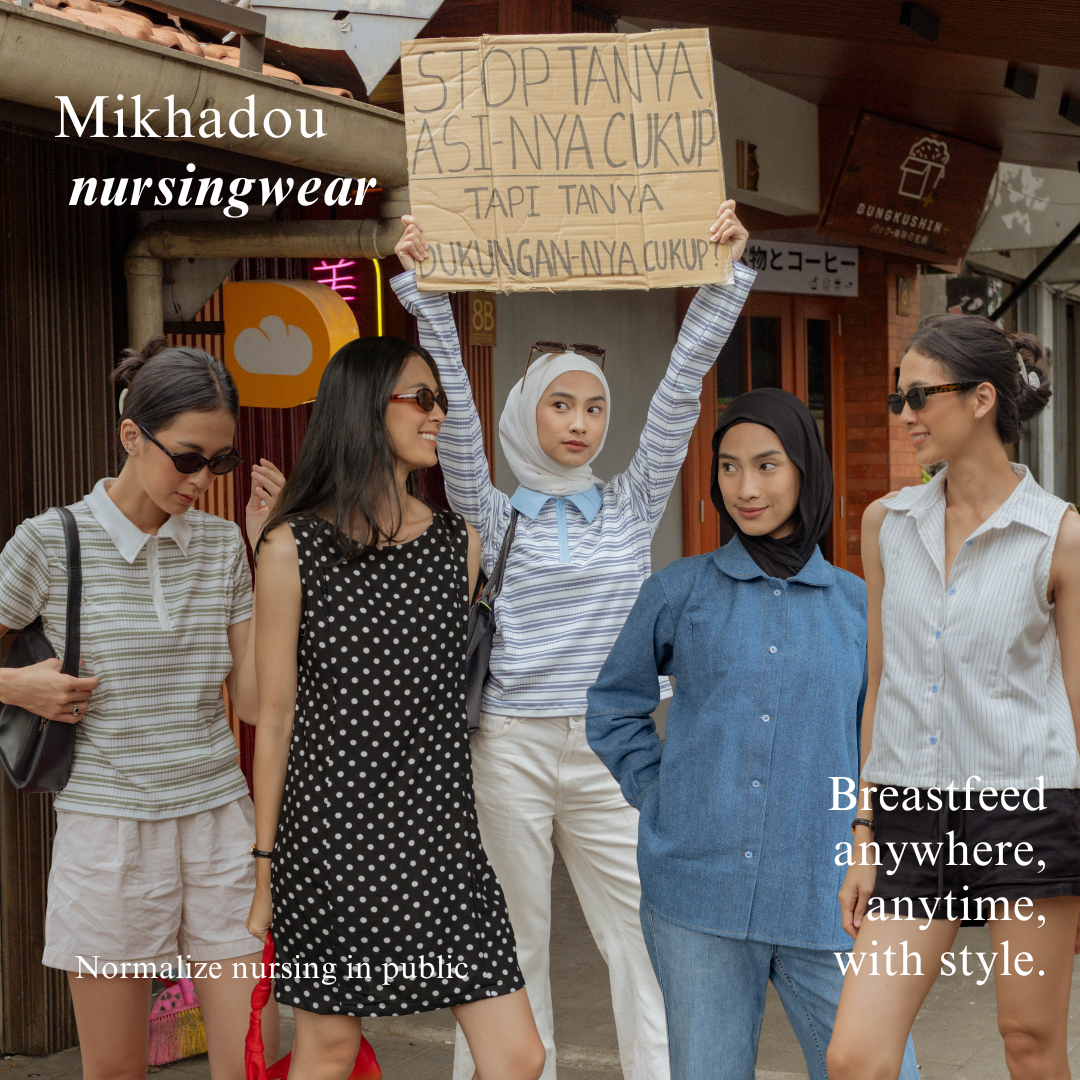 Nursingwear - Emile Shirt - Baju Menyusui